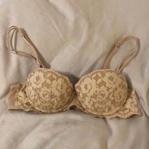 Nude VS Pink Bra 34A